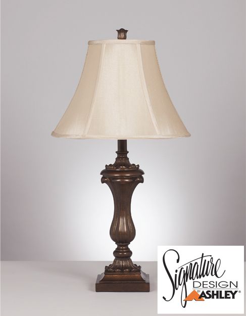 Mabel Antique Gold Lamp