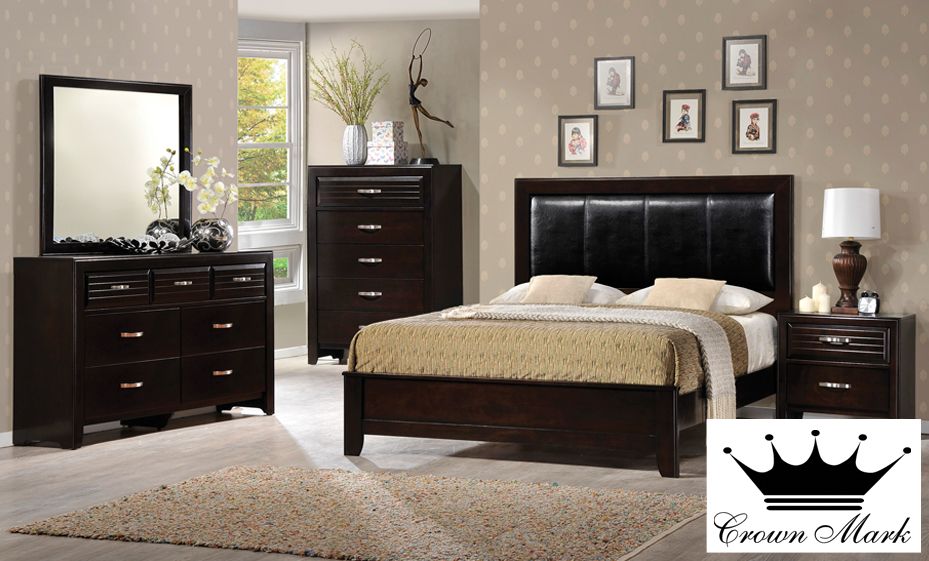 Dark Espresso Complete Queen Bed