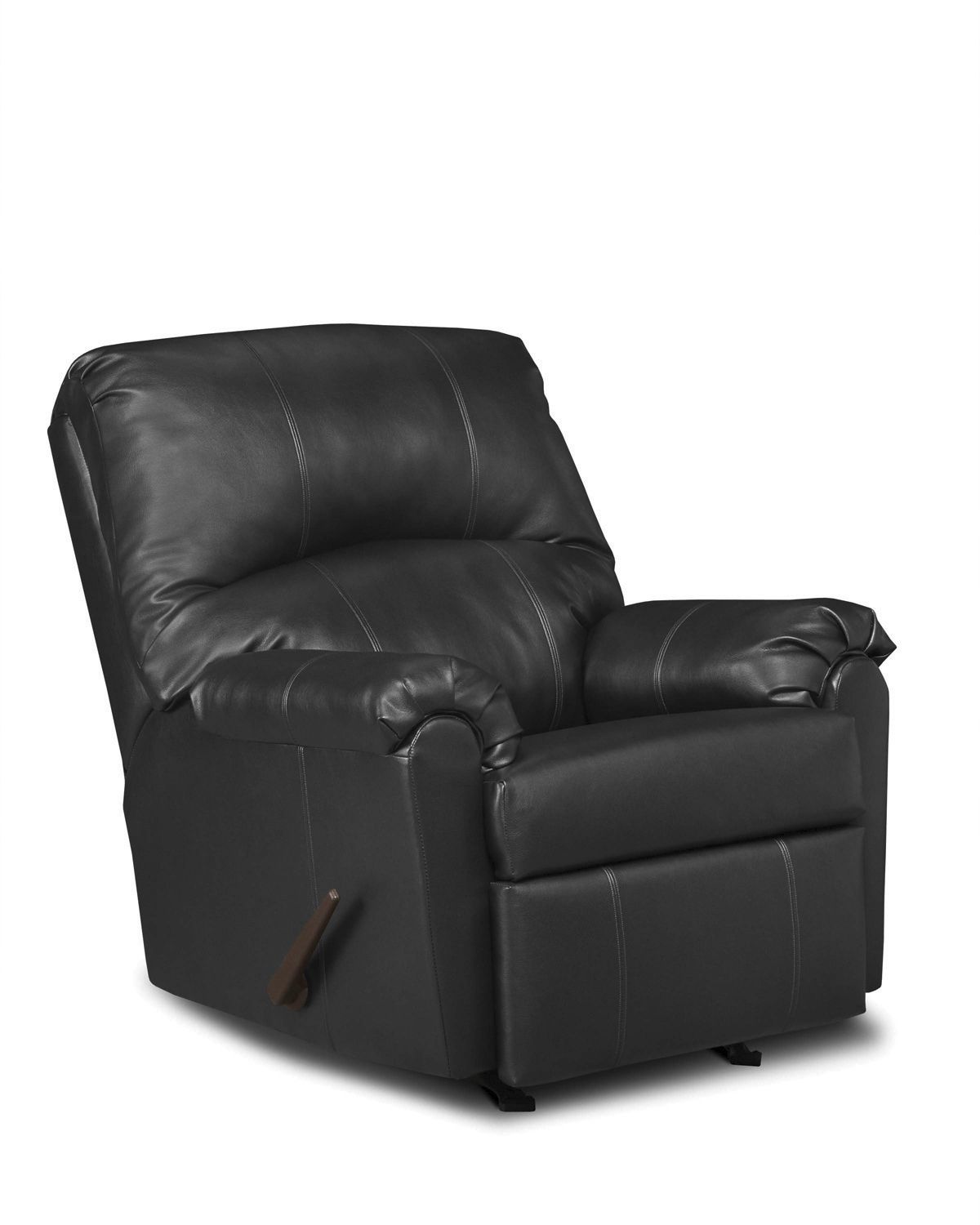 Bonded leather recliner
