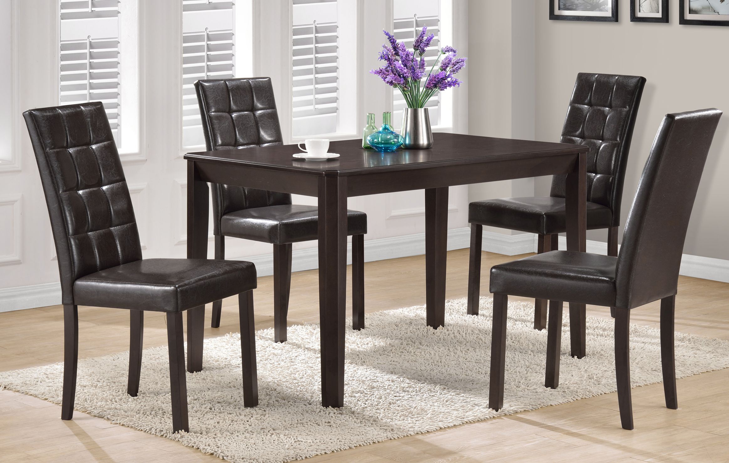 Cappuccino 5-Piece Dinette Cappuccino 5-Piece Dinette