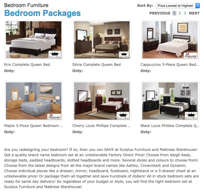 Bedroom Furniture