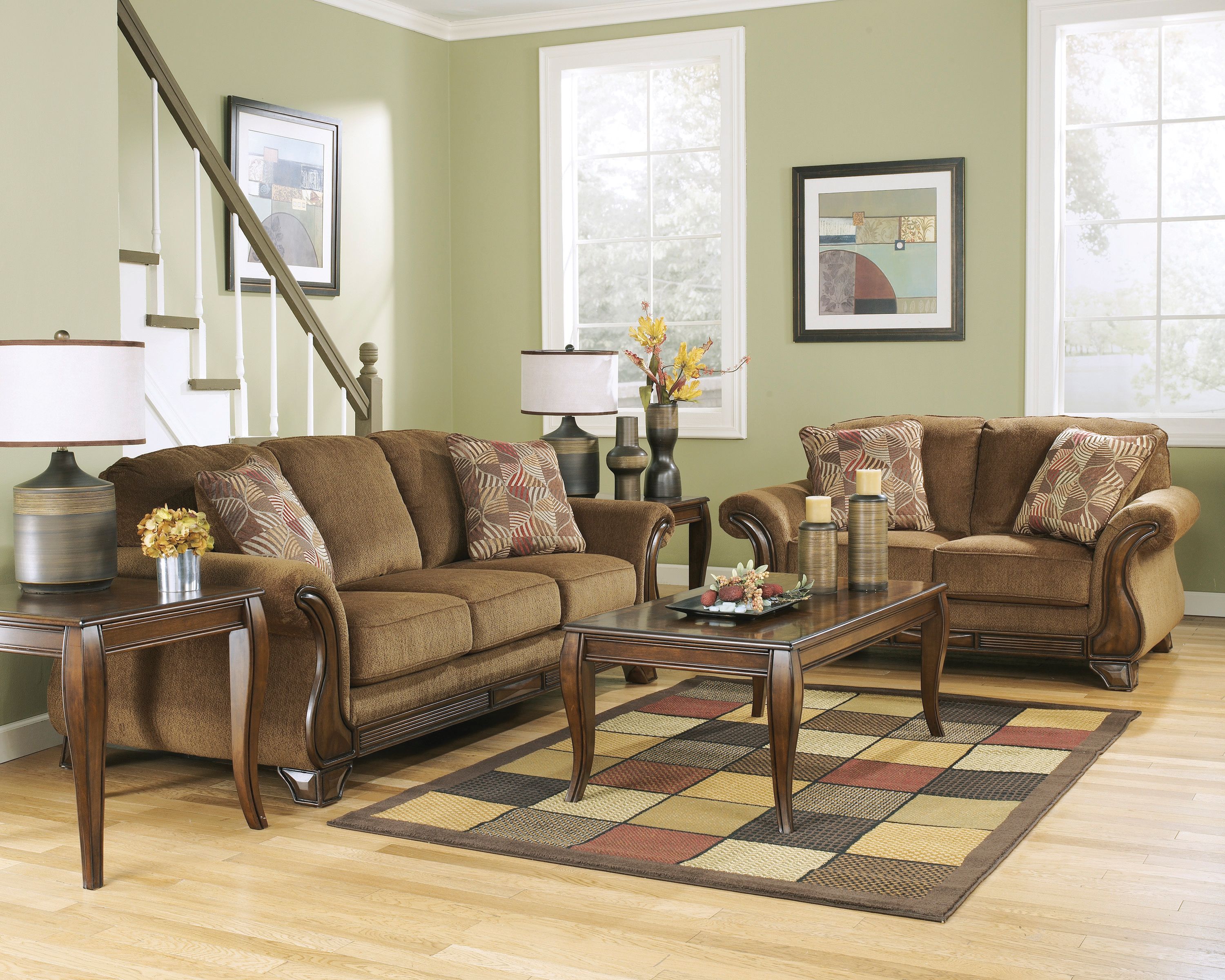 Montgomery Mocha Sofa & Loveseat Montgomery Mocha Sofa & Loveseat
