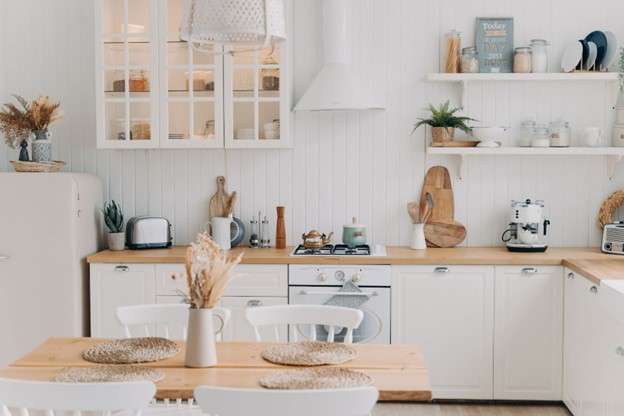 A Scandinavian kitchen design