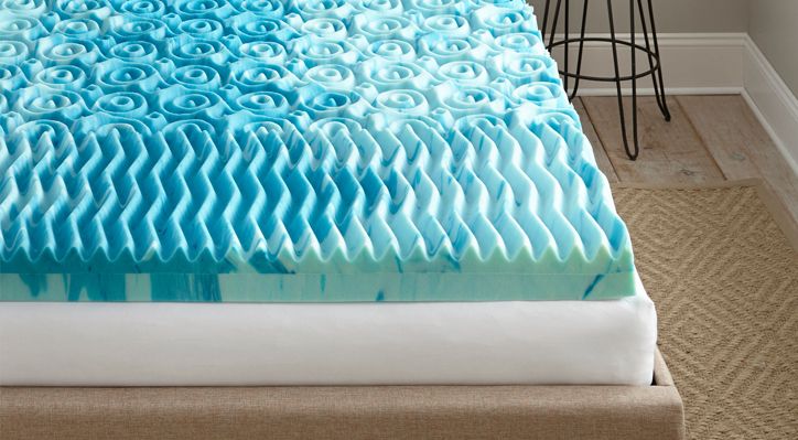 Gel-Infused Foam comfort layer