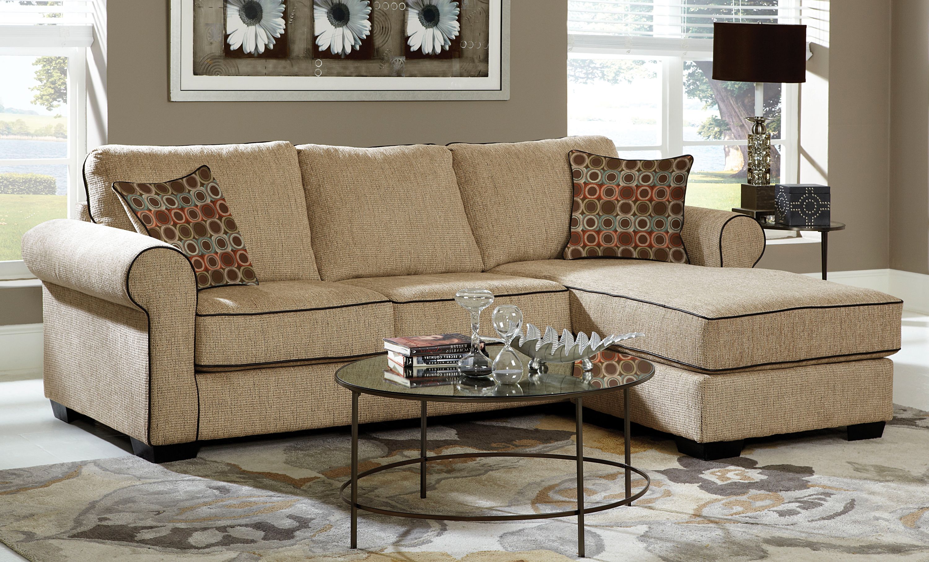 Radar Sand 2PC Sectional