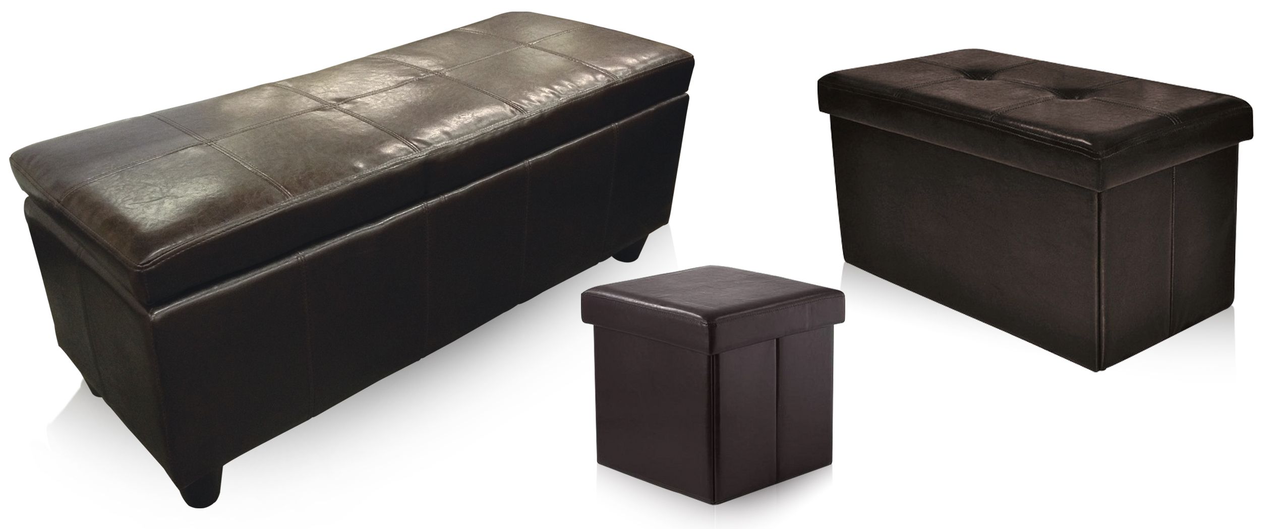OTTO (large), OTTS (small), OTTD (medium) ottomans