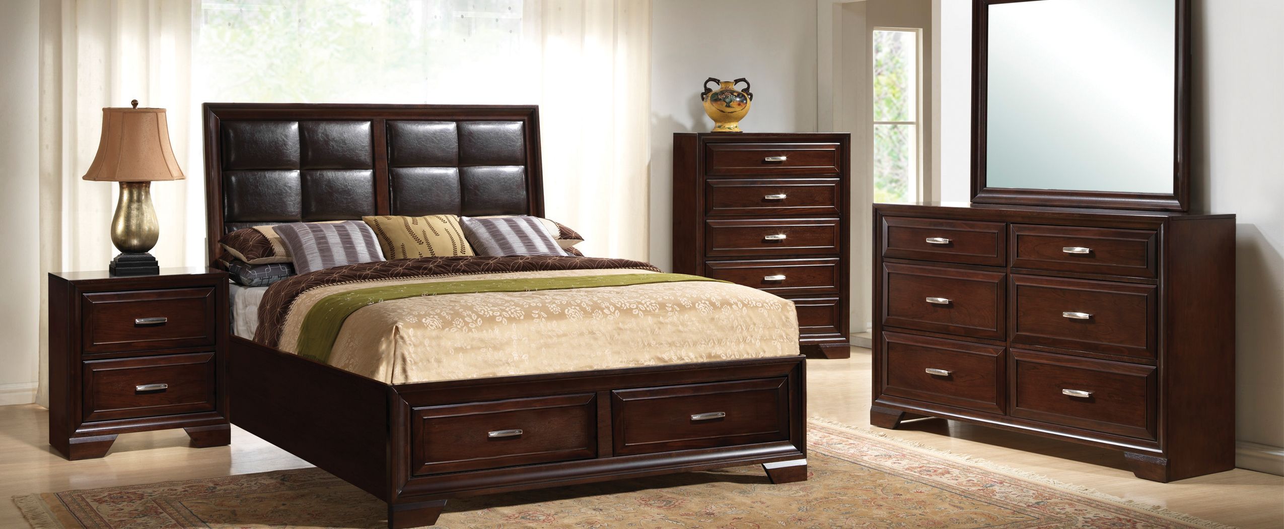 Jacob Queen Storage Bed