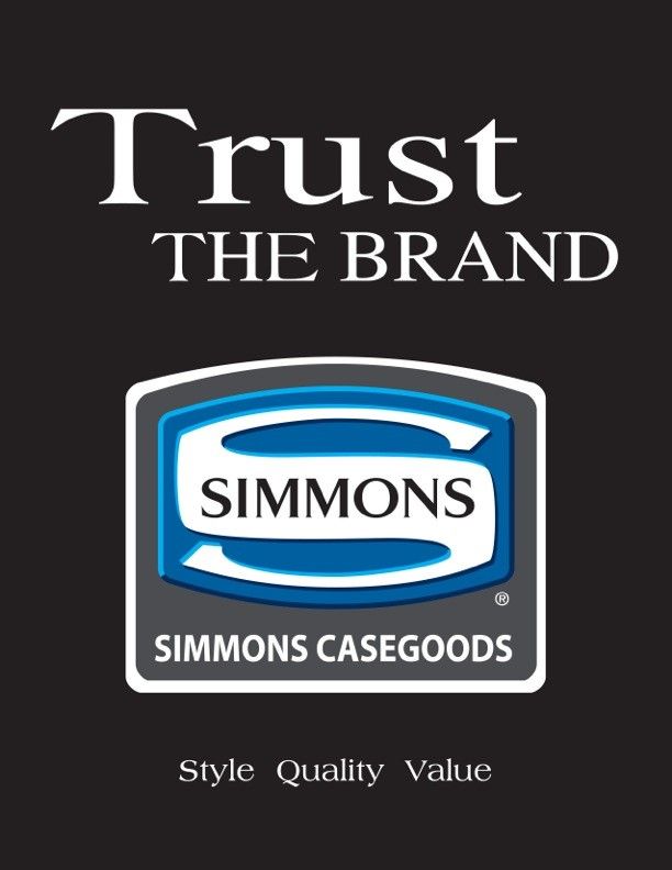 Simmons Bedroom Furniture point-of-purchase poster