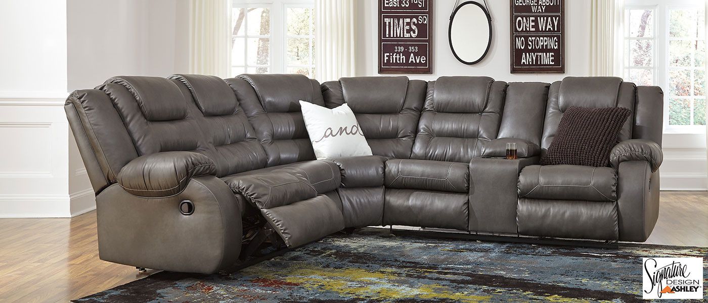 Surplus Furniture reclining sectional
