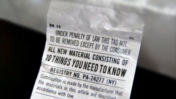 Mattress Tag Mattress Tag