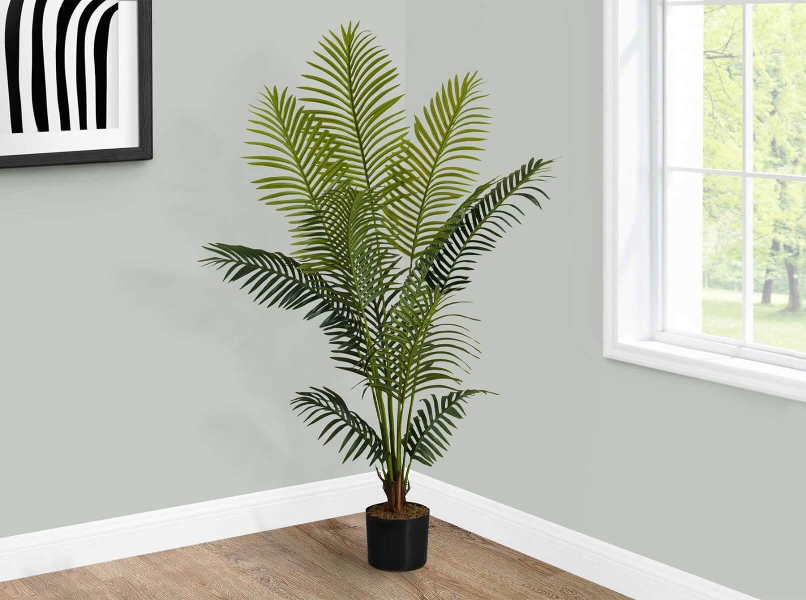 Indoor 57-inch palm potted plant