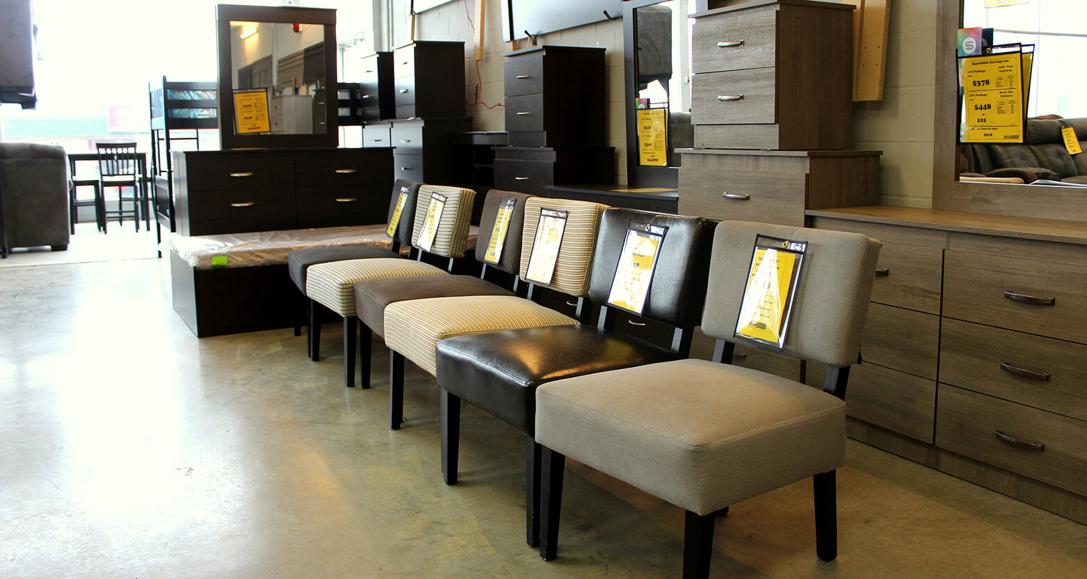 Surplus Furniture showroom