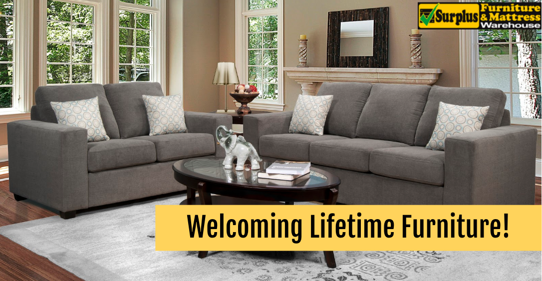 Surplus Furniture stores now selling Lifetime Furniture