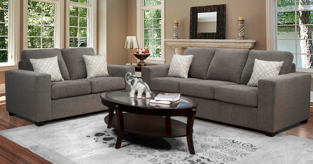 Lifetime Furniture sofa and loveseat