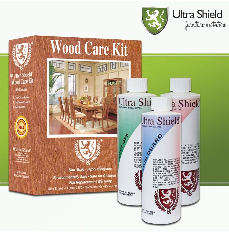 Ultra Shield’s Wood Care Kit