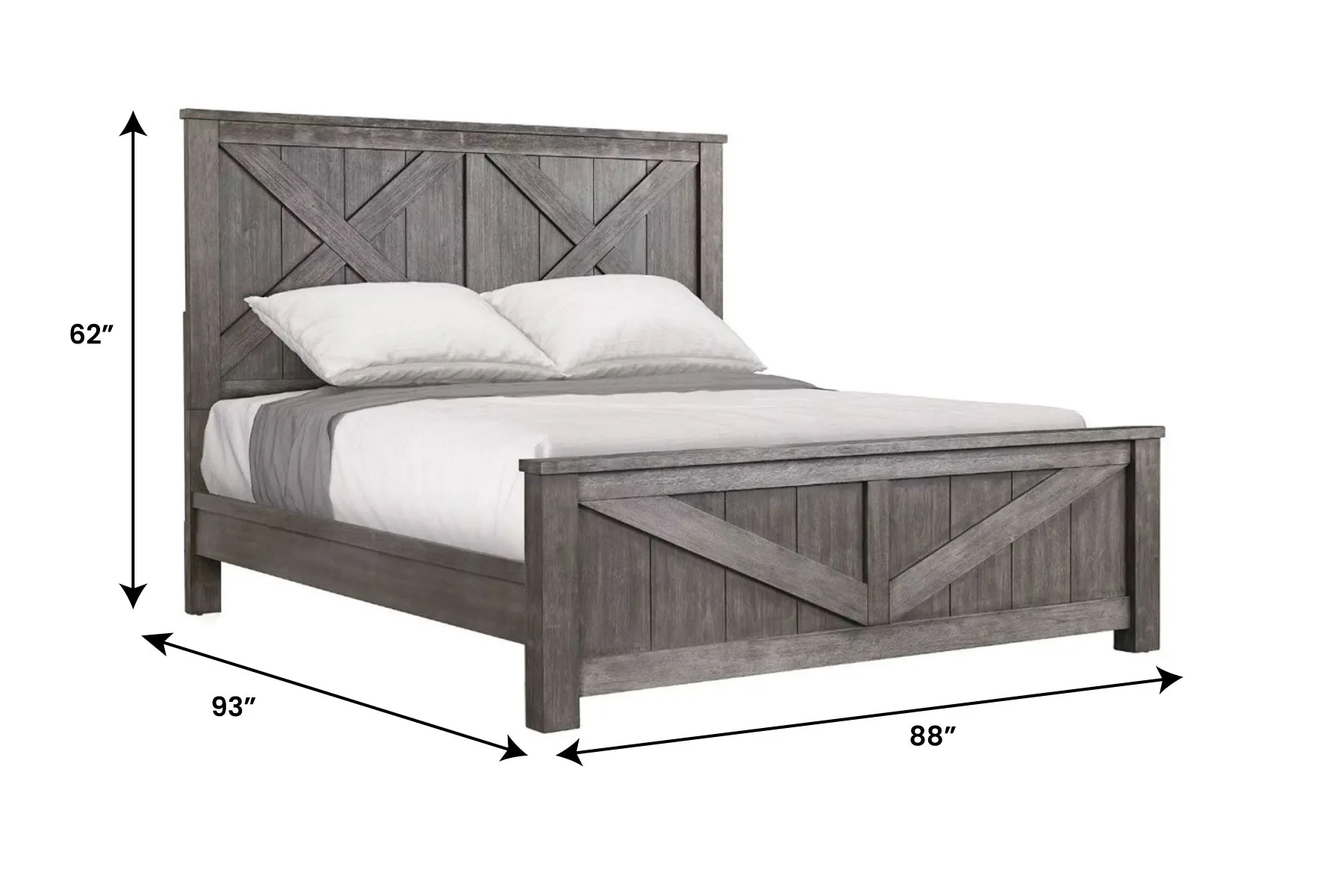 Montana King Bed — Dimensions