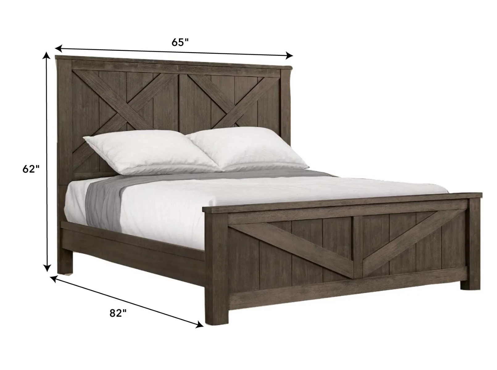 Montana Queen Bed — Dimensions