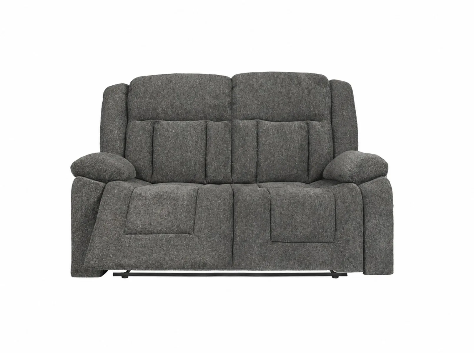 Maribel Iron Reclining Loveseat — Dimensions