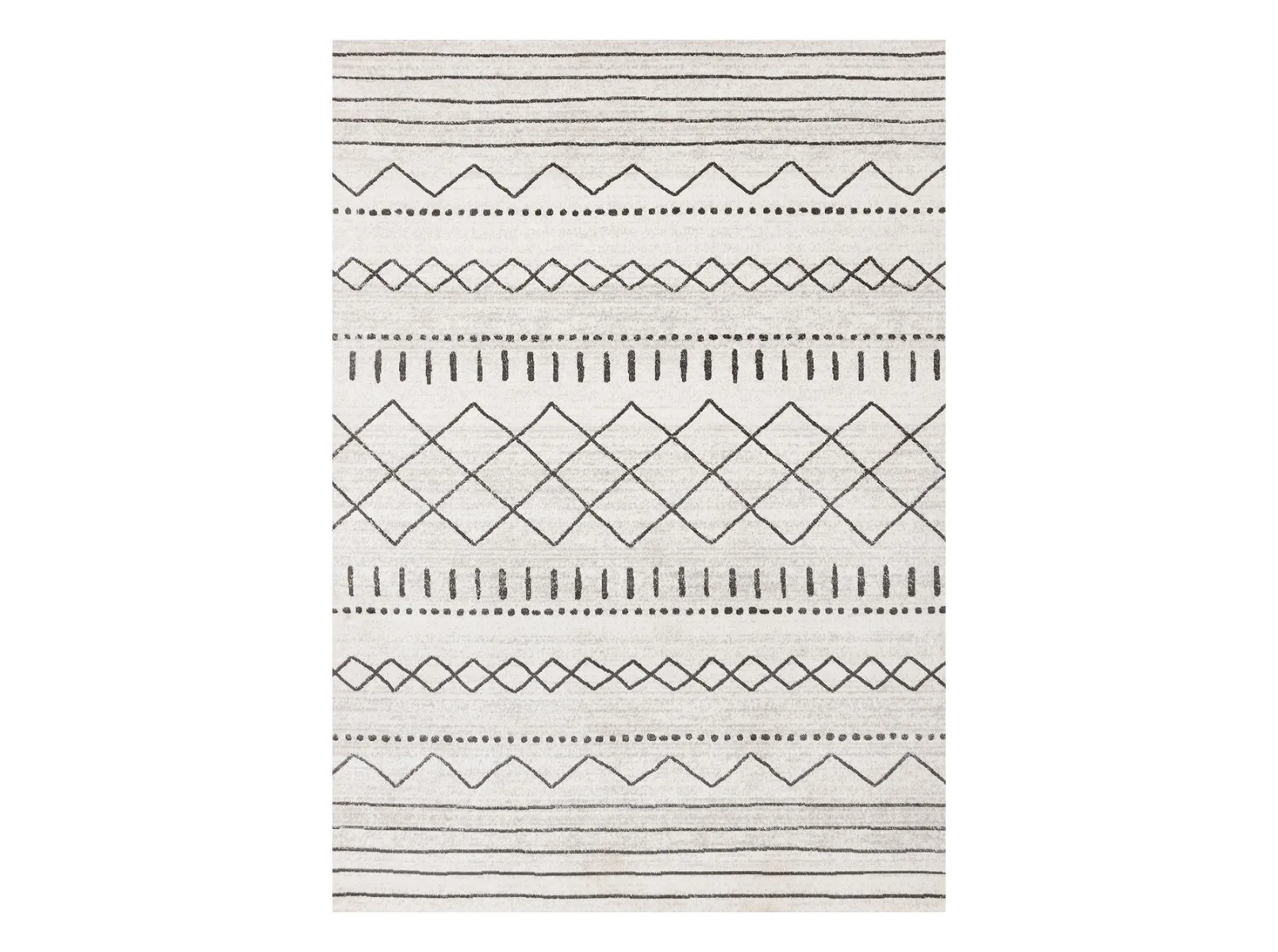 Beige 5 x 7 Promo Area Rug — Dimensions