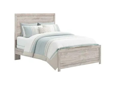 Broachmyn Gray Full Panel Bed
