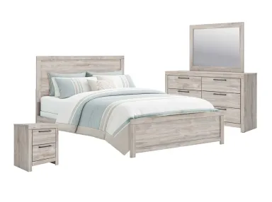 Broachmyn Gray 6-Piece King Bedroom Set