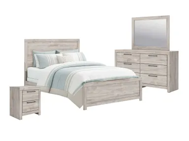 Broachmyn Gray 6-Piece Queen Bedroom Set