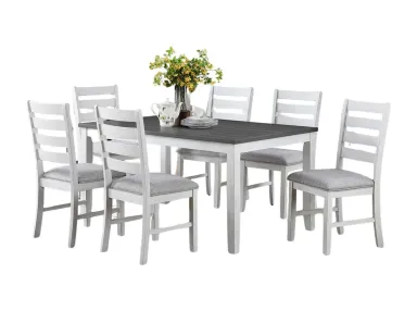 Brisbane Grey 7-Piece Dinette