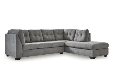 Marleton Gray 2-Piece Right Facing Sectional