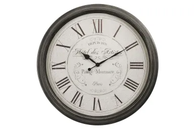 Brown 30" Diameter Wall Clock - 9026BR00