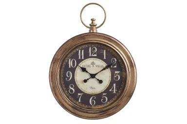 Antique Brown/18" Diameter  Wall Clock - 9092AB00