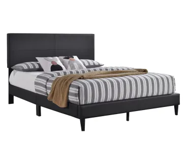 Black Platform Full Bed Complete