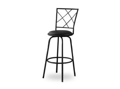 Black Swivel Bar Stool