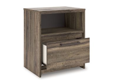 Elbrim Brown One Drawer Night Stand