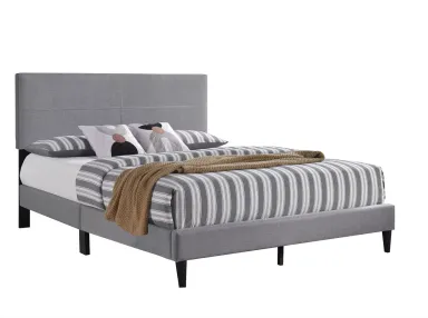 Grey PU Full Bed Complete