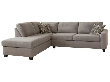 Kirkland Grey 2Pc Sectional with Left Facing Lounger