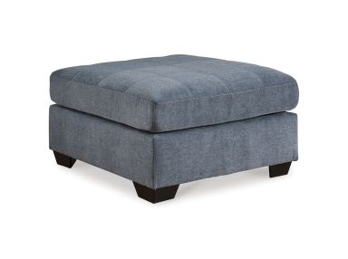 Marleton Denim Ottoman