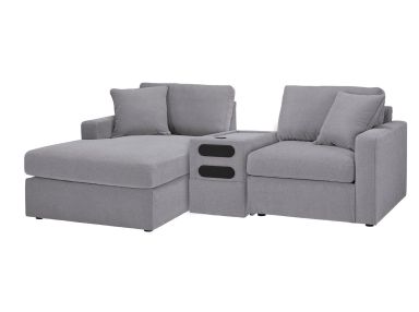 Modmax Granite 3Pc LEFT Chaise Sectional
