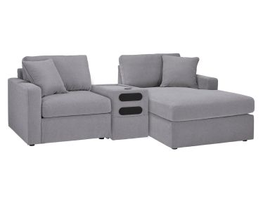 Modmax Granite 3Pc RIGHT Chaise Sectional