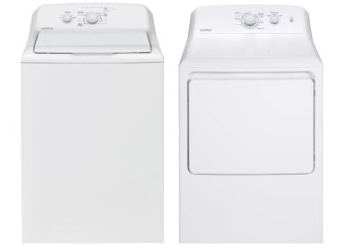 Moffat White 27" Washer and Dryer Set