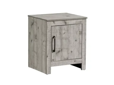 Rustique Grey 22" 1 Door Accent Table