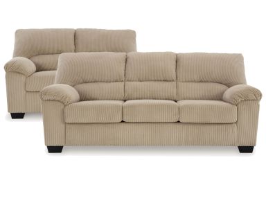 Simplejoy Sand Sofa/Loveseat set