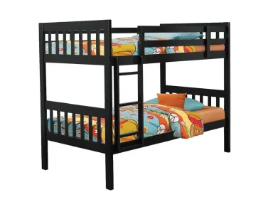 Twin/Twin Espresso Bunkbed