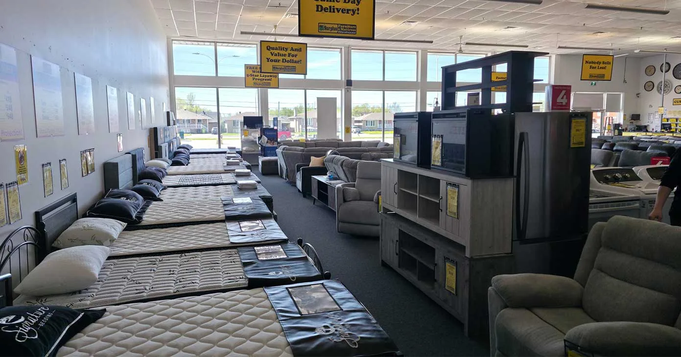 Sault Ste Marie Furniture Store Interior