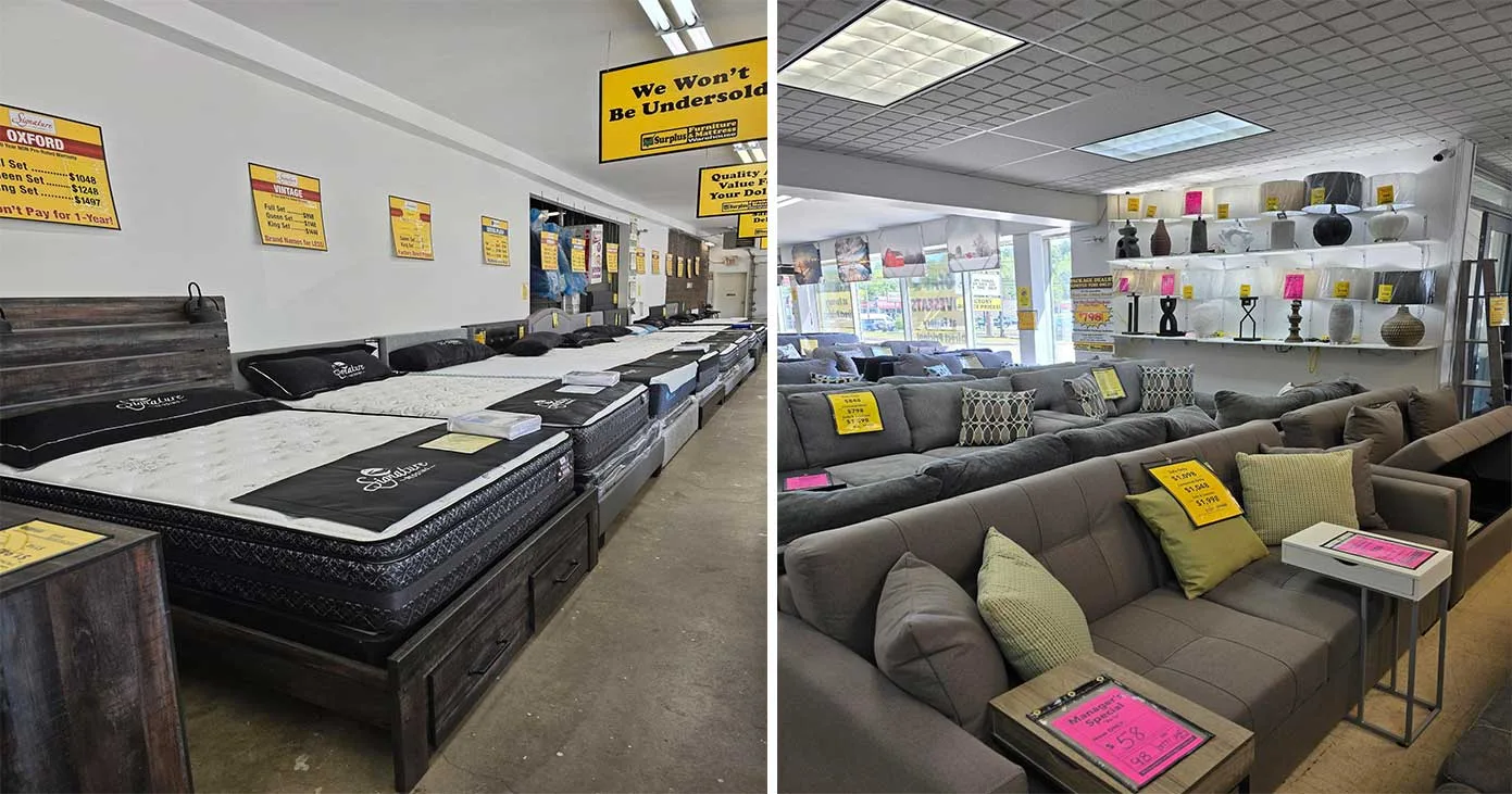 Saint John Furniture Store Interior