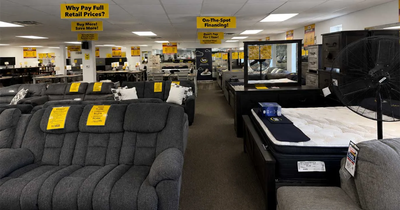 Sarnia Furniture Store Interior