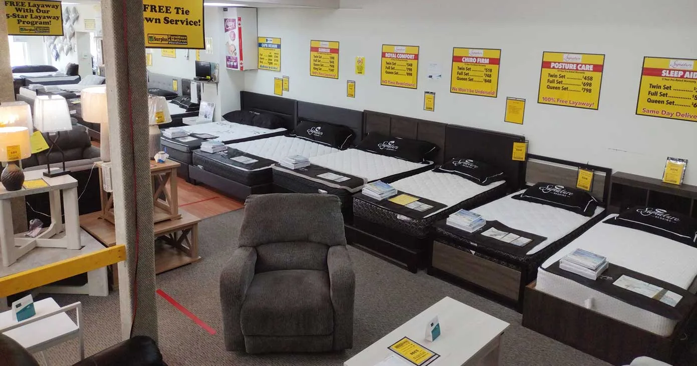Grand Falls-Windsor Furniture Store Interior
